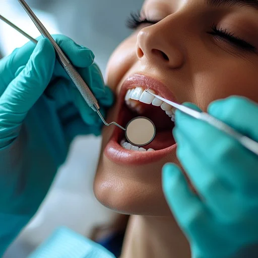 Smiling patient in Glen Ridge Dentistry office